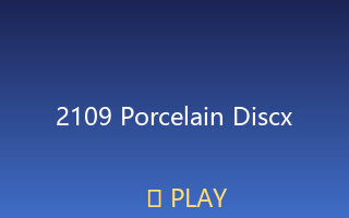 Porcelain disc