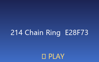 Chain Ring E28F73