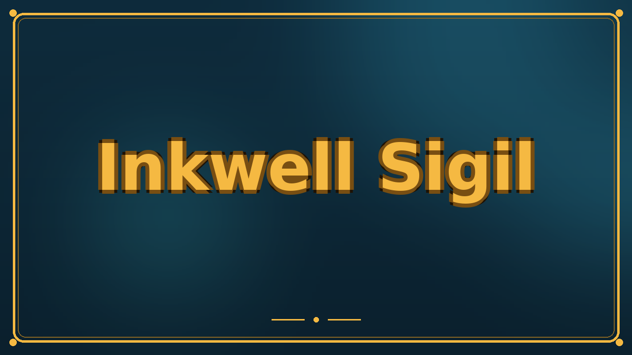 Inkwell Sigil