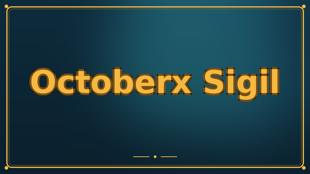 Octoberx Sigil